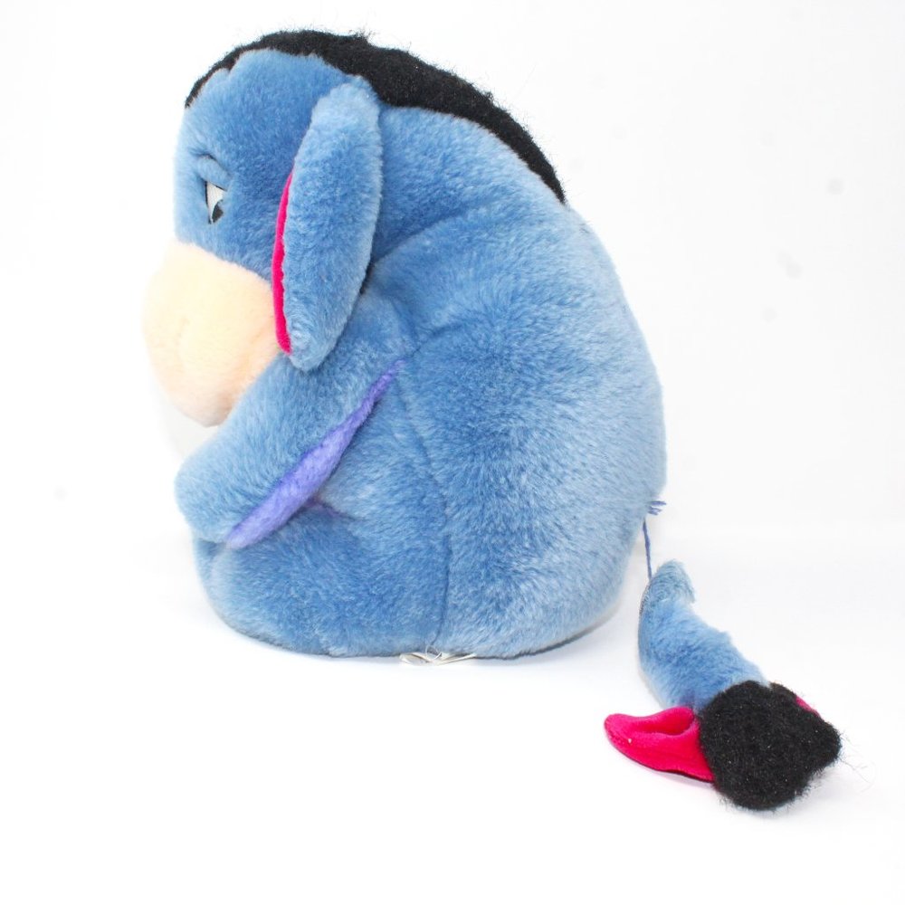 Disney Store Eeyore Plush Stuffed Animal Toy Removable Tail 12" Winnie the Pooh - Picture 5 of 11